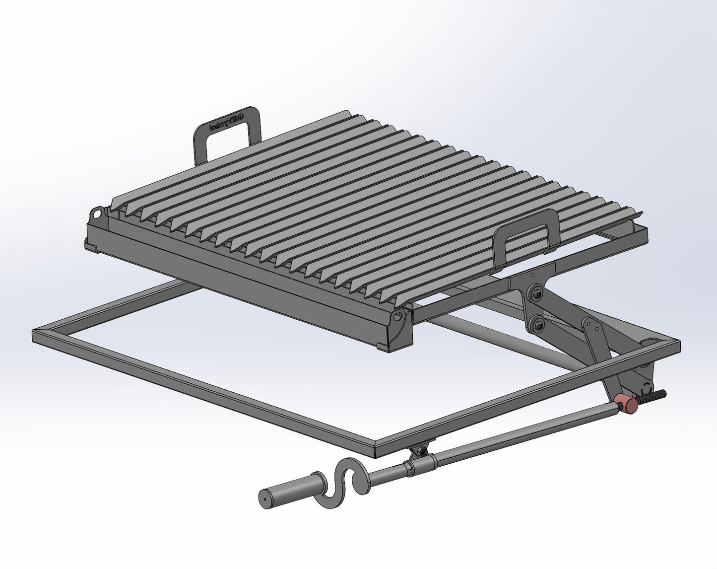 GrillSymbol Grill Module Argentina Asado 48 x 68 cm