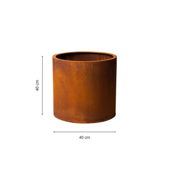 GrillSymbol Corten Steel Planter Myy-S - 40 cm