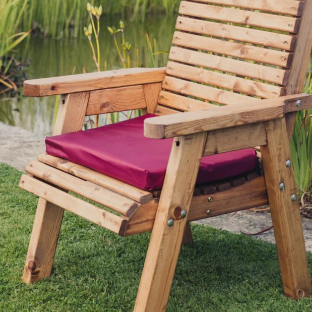 Wine Seat Cushions - Water Resistant