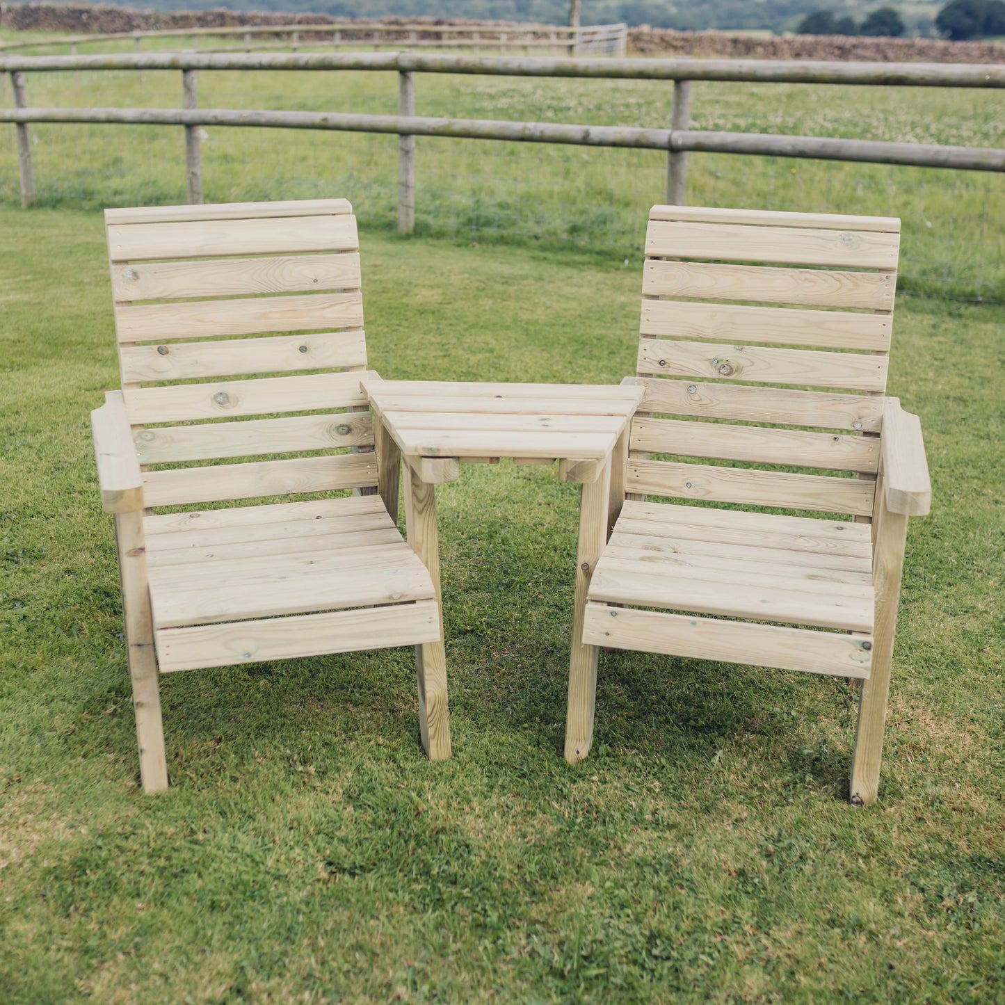 Clover Love Seats Angled