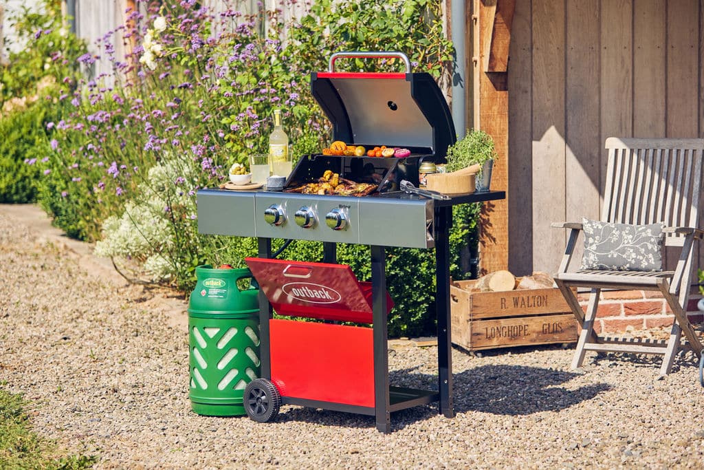 Mercury 4 Burner – Red