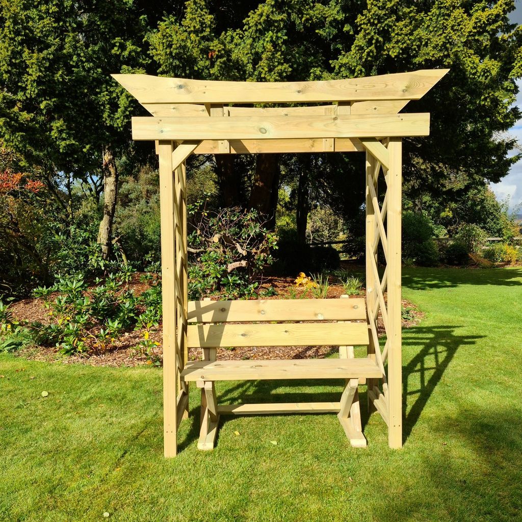 Tokyo Arch 4ft With Ashcombe Bench