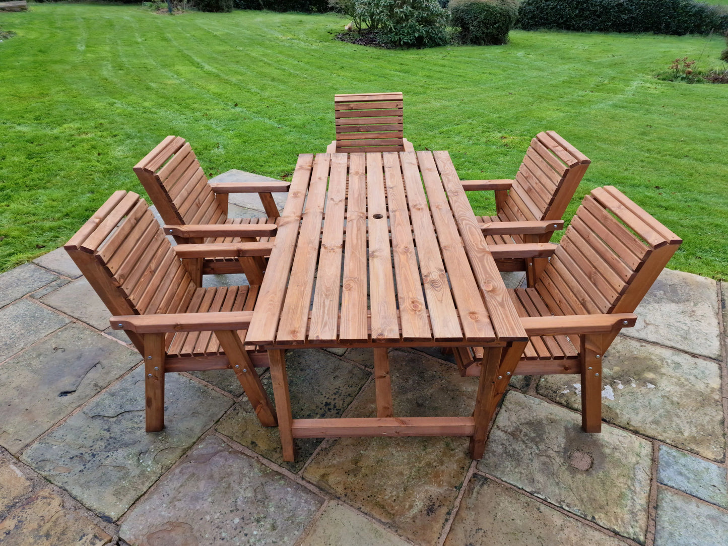 Valley 5 Seat Set 5 X Chairs 1795 Table