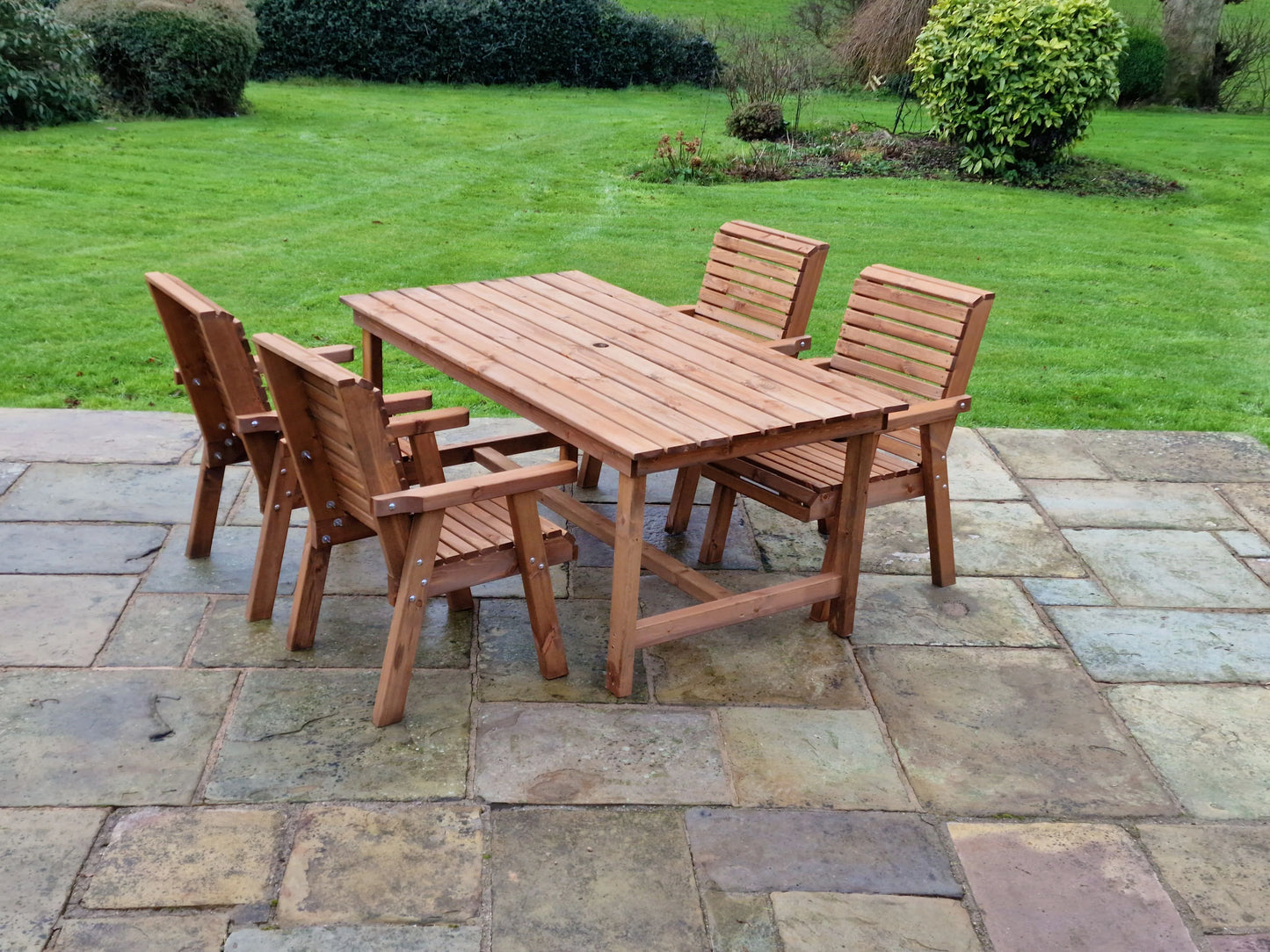 Valley 4 Seat Set 4 X Chairs 1795 Table