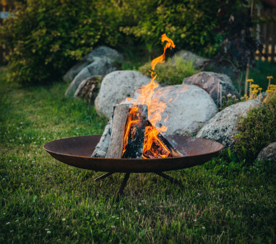 GrillSymbol Corten Steel Fire Pit Alta XL - 90 cm