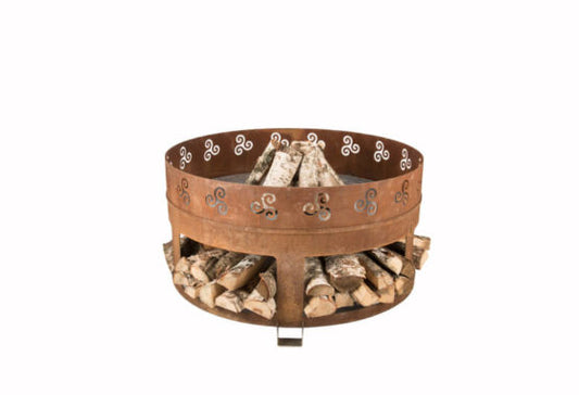 GrillSymbol Corten Steel Fire Pit Antigo - 116 cm