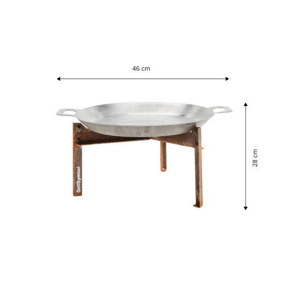 GrillSymbol Campfire Skillet Stark Set - 46cm