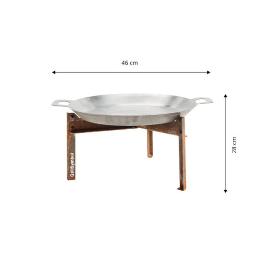 GrillSymbol Campfire Skillet Stark Set - 46cm