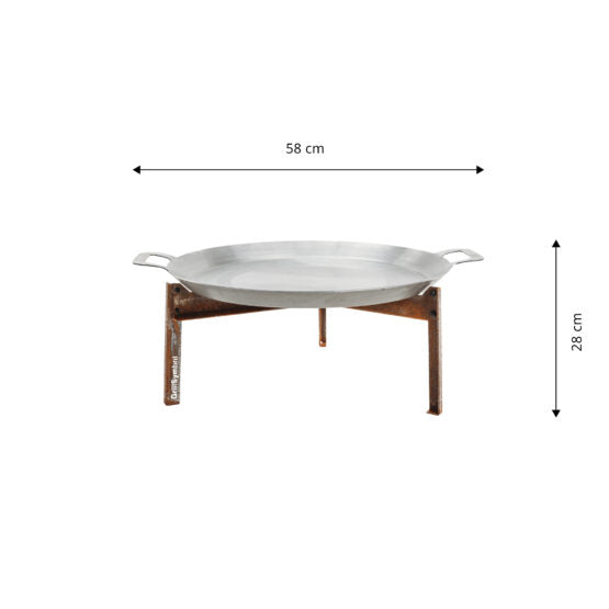 GrillSymbol Campfire Skillet Stark Set - 58cm