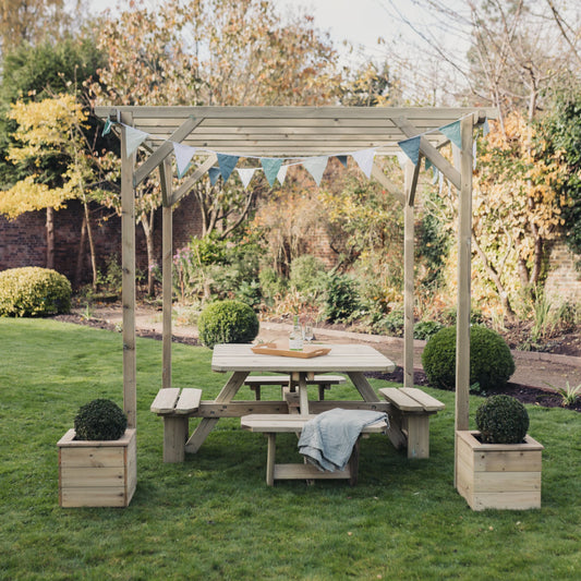 Contemporary Pergola - 2.4m x 2.4m