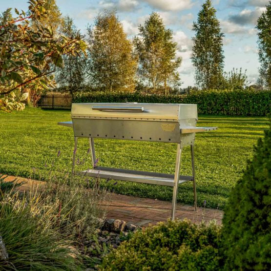 GrillSymbol Charcoal Grill Chef XL Silver