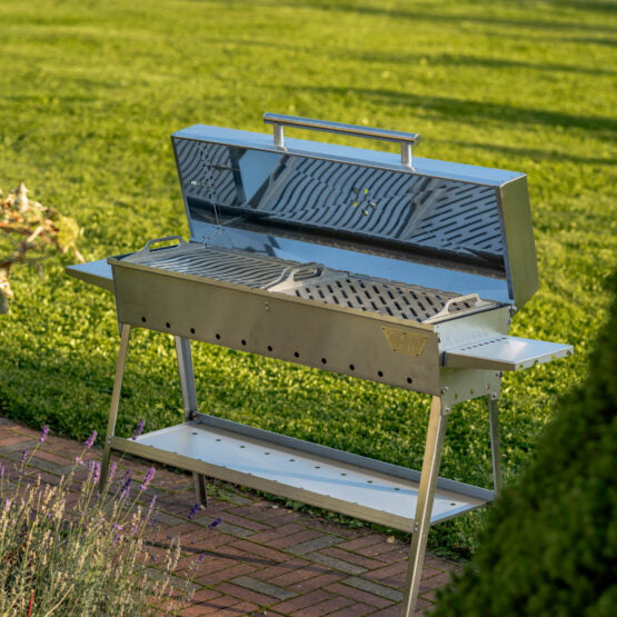 GrillSymbol Charcoal Grill Chef XL Silver