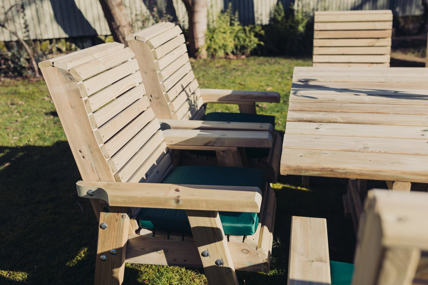 Ergo Table/Bench Set - Sits 8