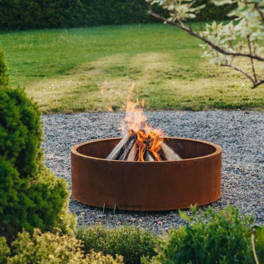 GrillSymbol Corten Steel Fire Pit Elias - 88 cm
