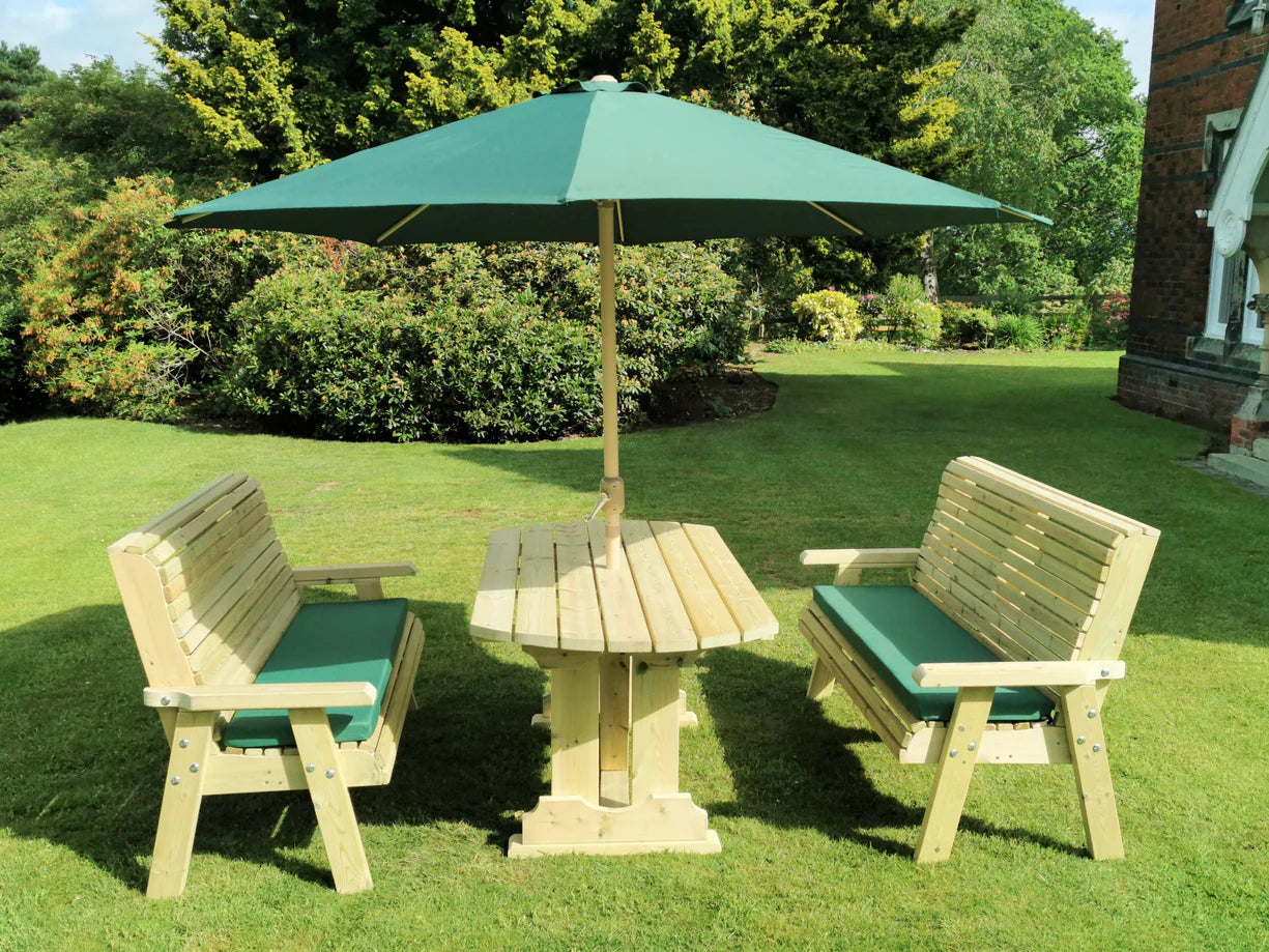 Ergo Table Bench Set - Sits 6