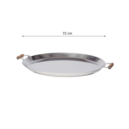 GrillSymbol Stainless Steel Paella Pan ø 72 cm