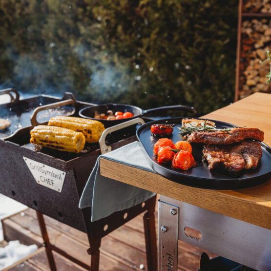 GrillSymbol Flat Top Griddle 48 x 33 cm