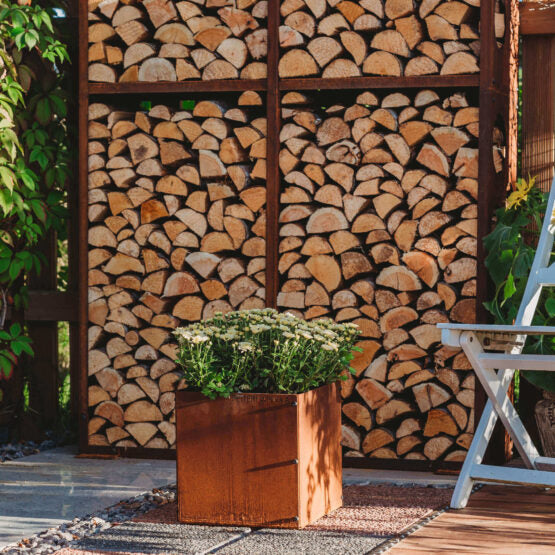 Petteri Wiimaa Corten Steel Planter Fiora XS