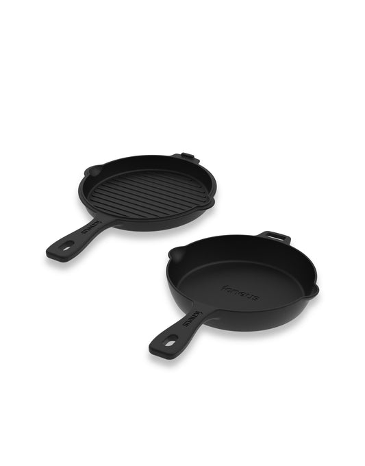 Igneus 2 Part Cast Iron Pan Set