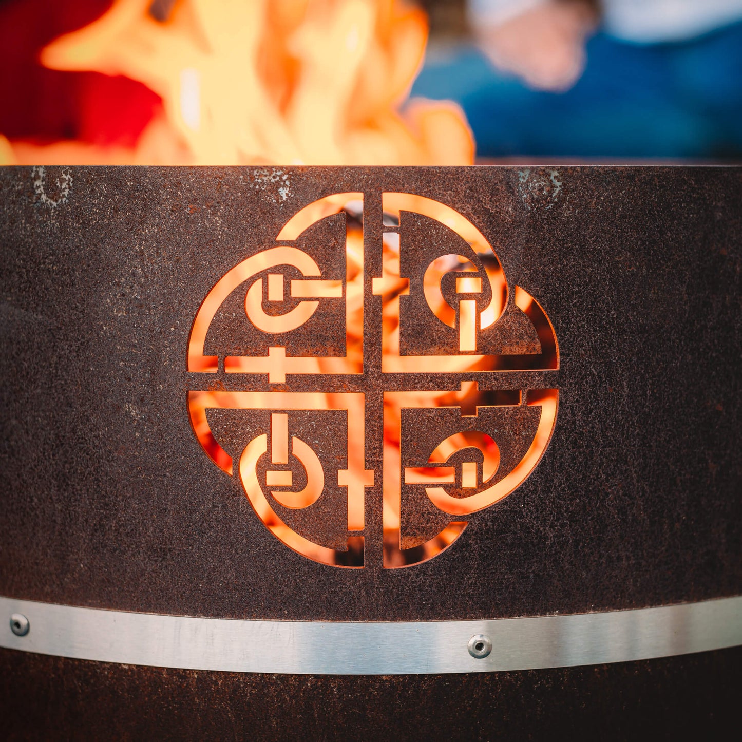 GrillSymbol Corten Steel Fire Pit Lucas Mini - 60 cm