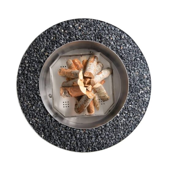 GrillSymbol Fire Pit Luna Copper Black - 119 cm