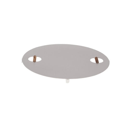 GrillSymbol Stainless Steel Lid for Fire Pit Luna