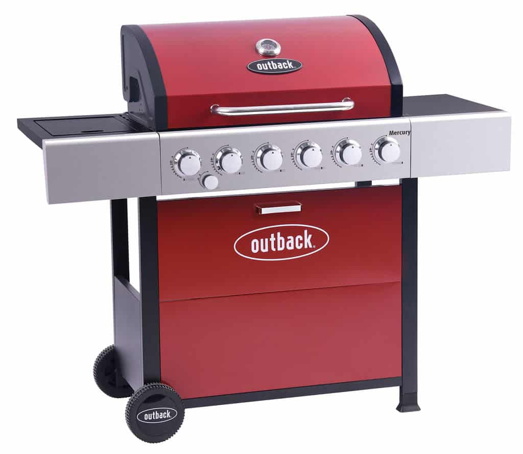 Mercury 6 Burner – Red