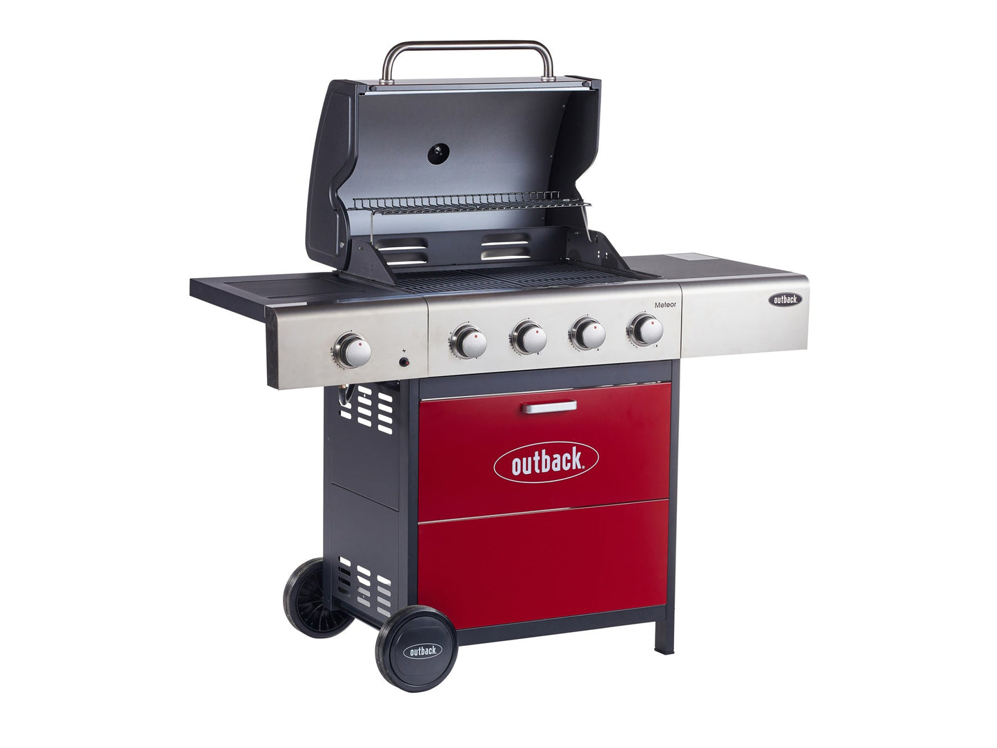 Meteor 4 Burner – Red