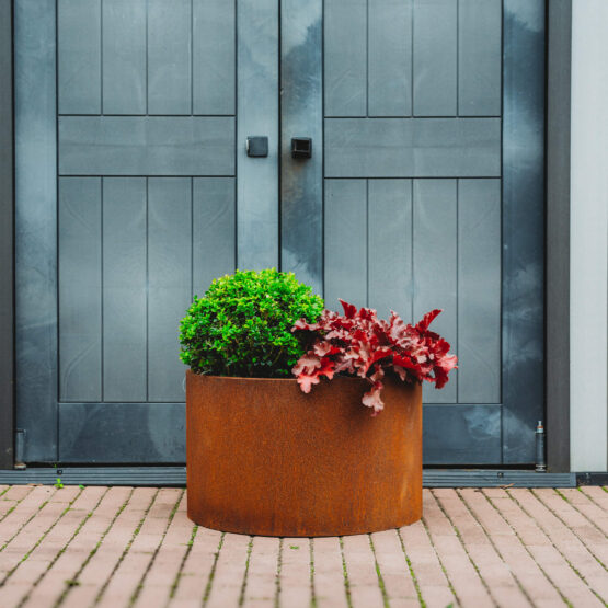 GrillSymbol Corten Steel Planter Mia - 60 cm