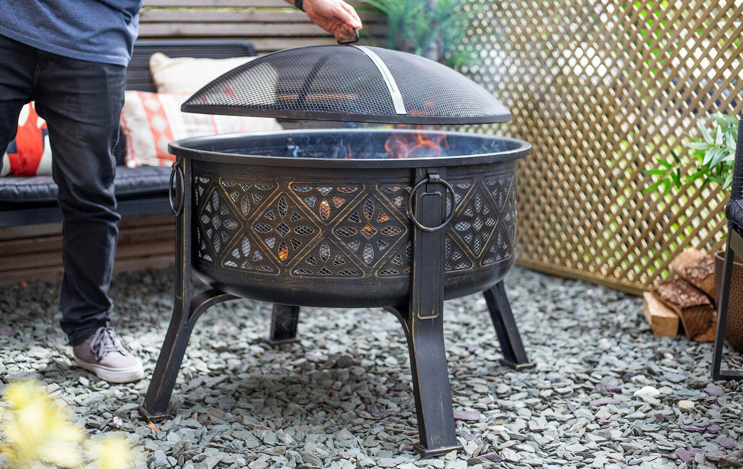 Moresque Firepit