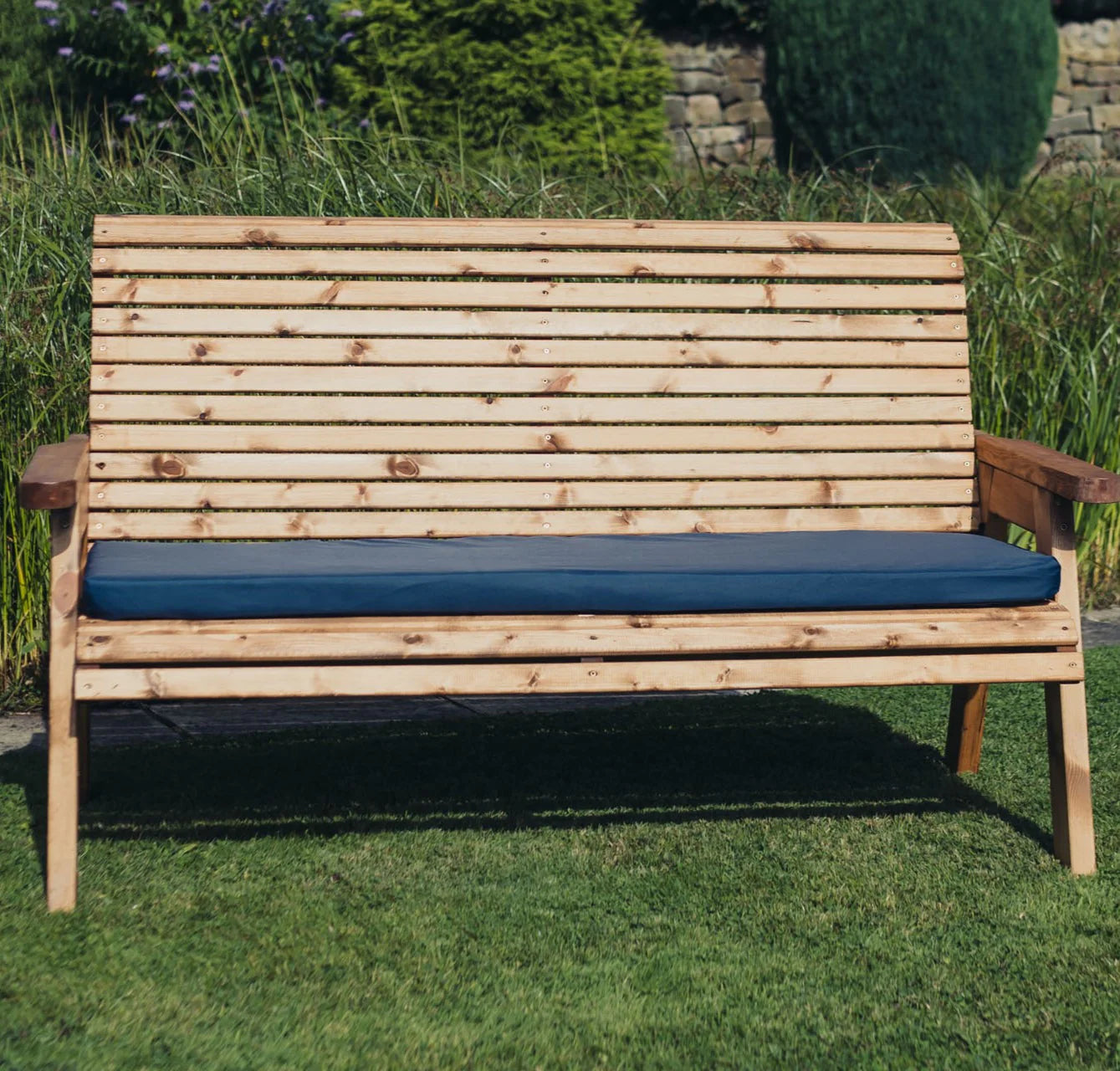 Navy Seat Cushions - Water Resistant