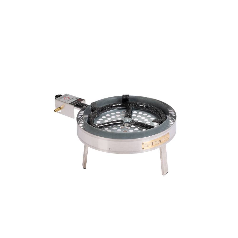 GrillSymbol Wok Burner Set PRO-450 inox