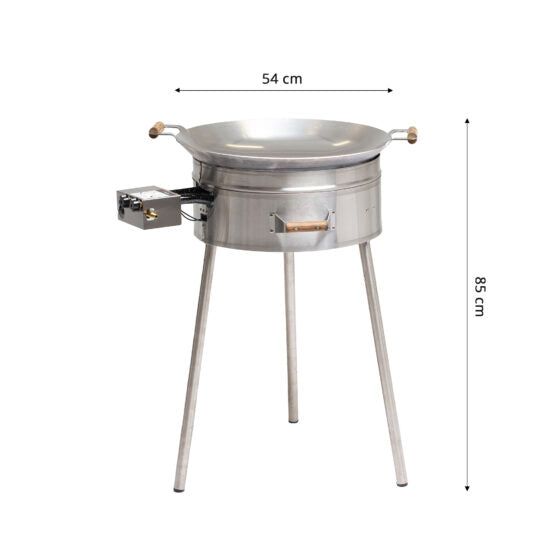 GrillSymbol Cataplana Set PRO-545 inox CAT