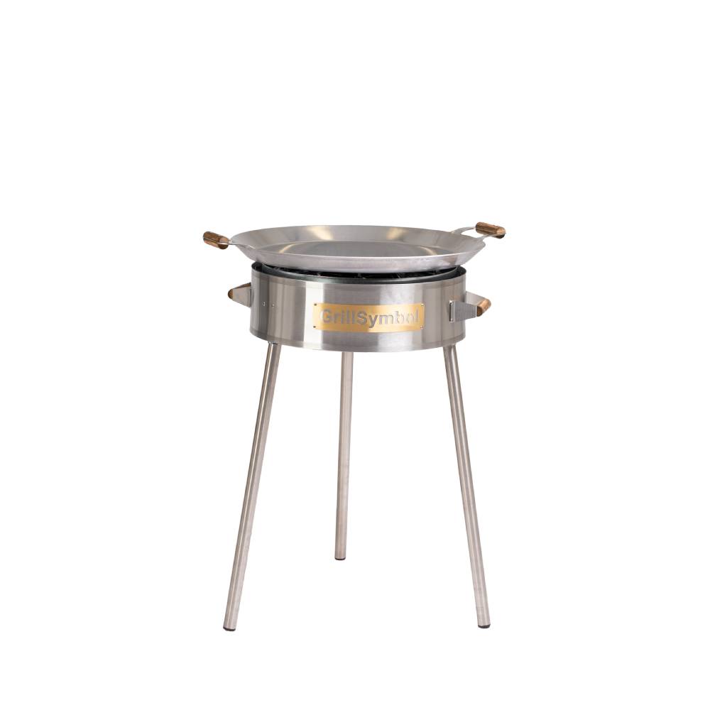 GrillSymbol Paella Cooking Set PRO-580 inox