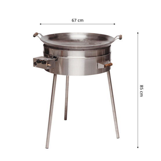 GrillSymbol Paella Wok Set PRO-675