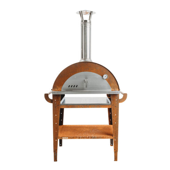 GrillSymbol Wood Fired Pizza Oven with Stand