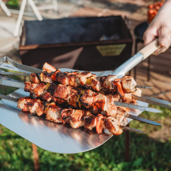 GrillSymbol Skewers 3 pcs x 77 cm