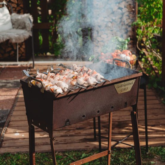 GrillSymbol Skewers 3 pcs x 77 cm