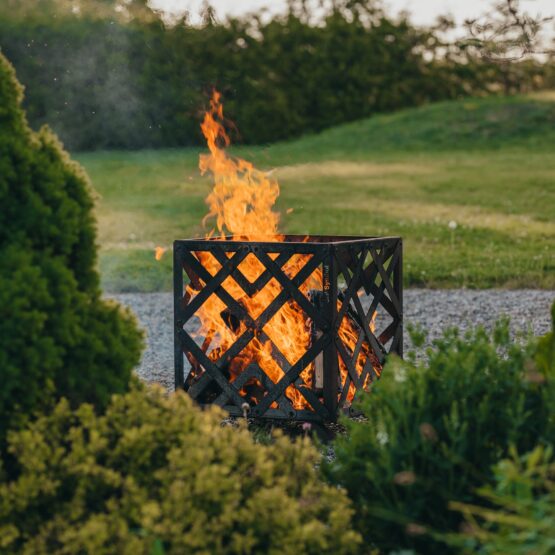 GrillSymbol Corten Steel Fire Pit Sverre