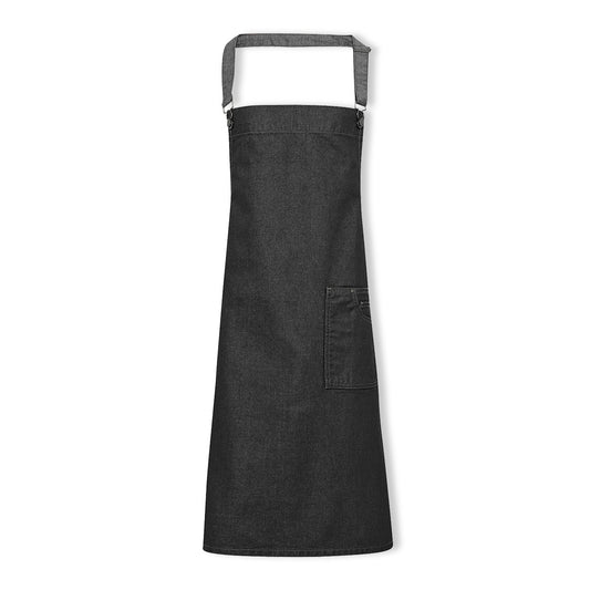 Wax Look Denim Apron