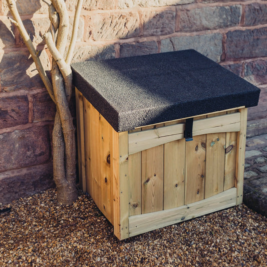 Wooden Outdoor Parcel Box