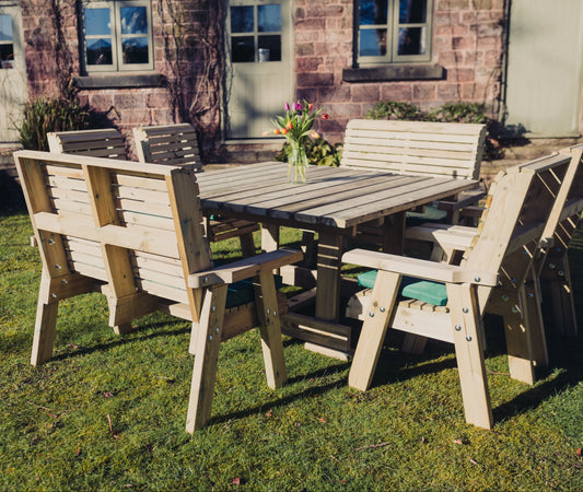 Ergo Table/Bench Set - Sits 8
