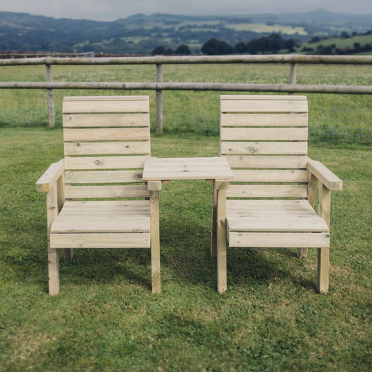 Glover Love Seats Straight
