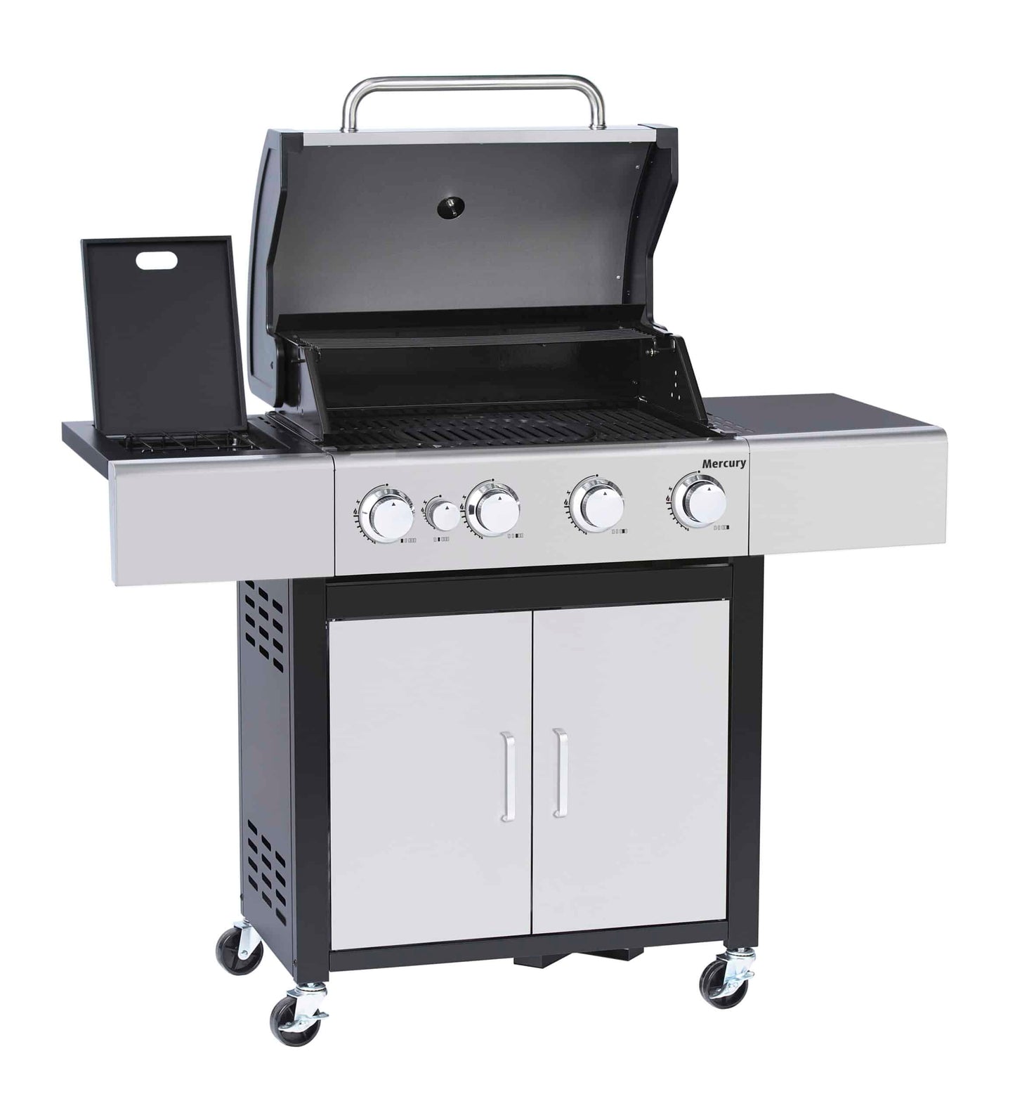 Mercury 4 Burner – Stainless Steel