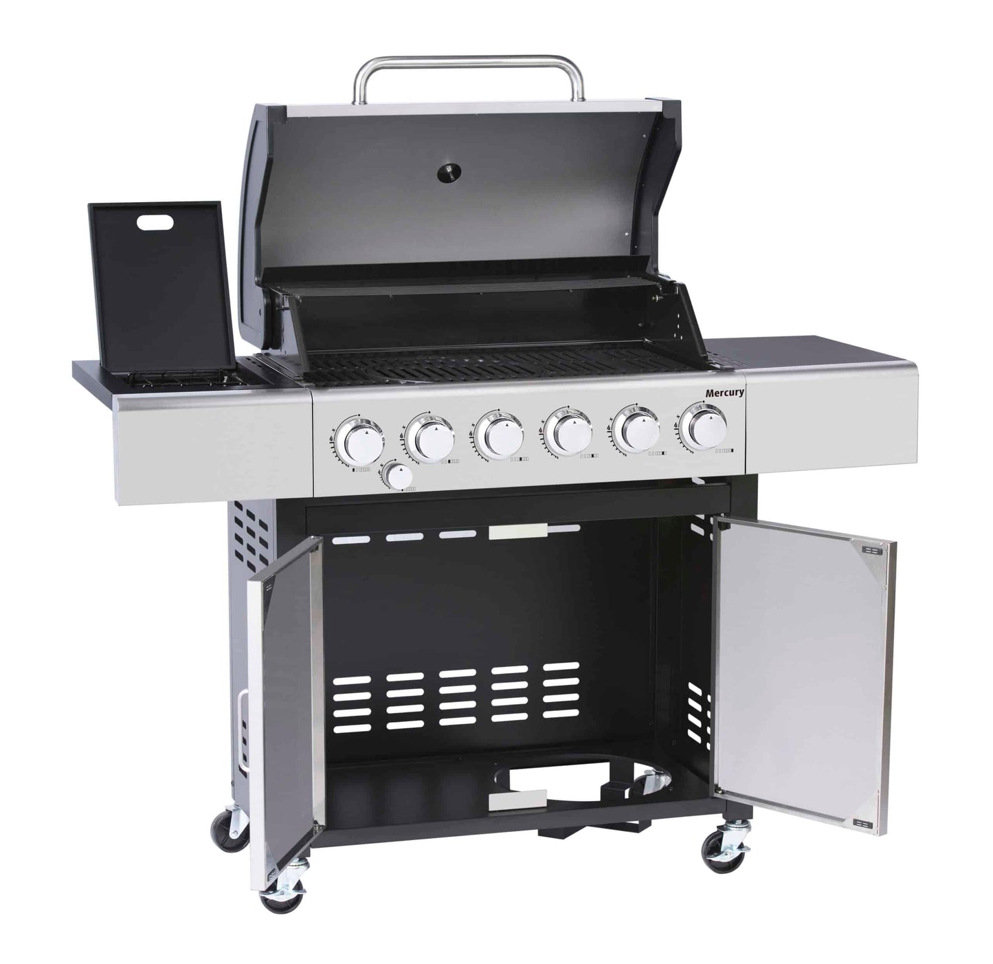 Mercury 6 Burner – Stainless Steel