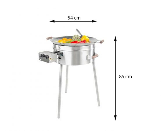 GrillSymbol Wok Burner Set PRO-545