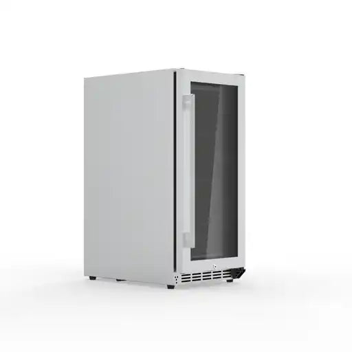 Glass Door Slim Line Outdoor Under Counter Cooler