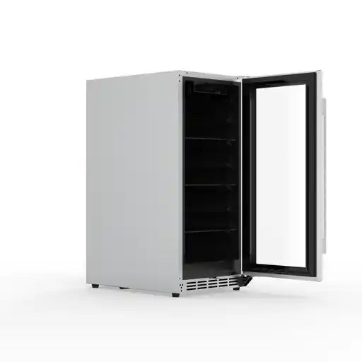 Glass Door Slim Line Outdoor Under Counter Cooler