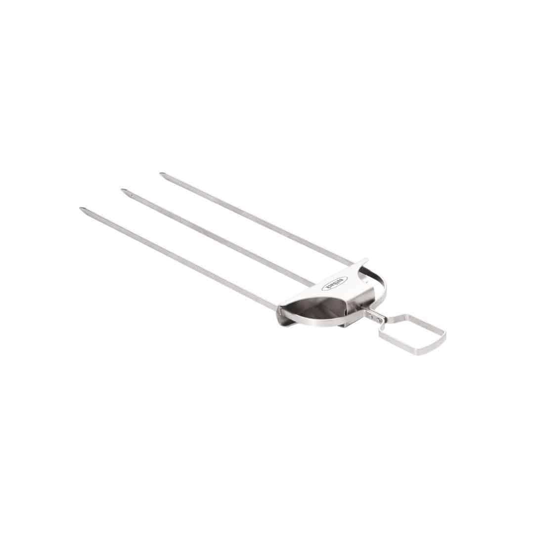 Two Pack Three Prong Skewers with Bag