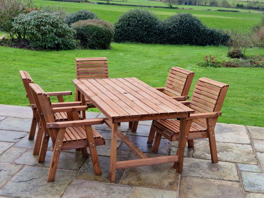 Valley 5 Seat Set 5 X Chairs 1795 Table